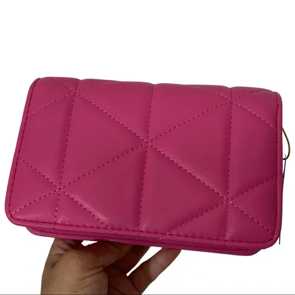 NWT. Bebe Pink Crossbody bag - Picture 4 of 16